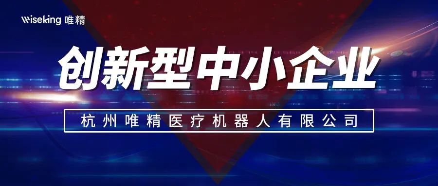 捷報 | 唯精醫(yī)療榮獲“創(chuàng)新型中小企業(yè)”稱號